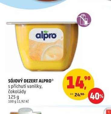 Sójový dezert Alpro