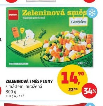 ZELENINOVÁ SMĚS PENNY