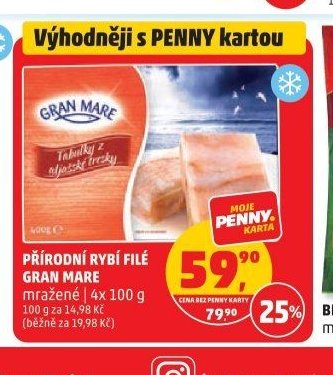 PŘÍRODNÍ RYBÍ FILÉ GRAN MARE