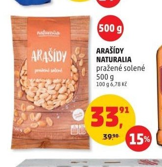 ARAŠÍDY NATURALIA