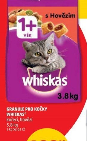 Granule pro kočky WHISKAS