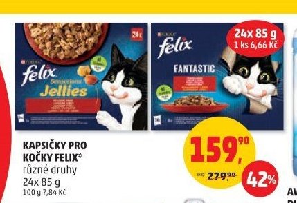 Kapsičky pro kočky FELIX