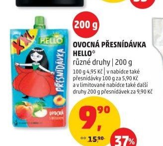 Ovocná přesnídávka HELLO