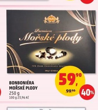 BONBONIÉRA MOŘSKÉ PLODY