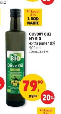 OLIVOVÝ OLEJ MY BIO extra panenský 500 ml
