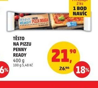 TĚSTO NA PIZZU PENNY READY 400 g