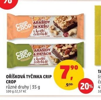 Oříšková tyčinka Crip Crop