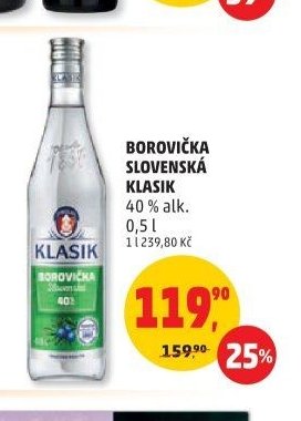 Borovička Slovenská Klasik
