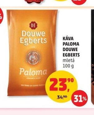 Káva Paloma Douwe Egberts