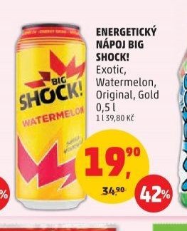 Energetický nápoj Big Shock!