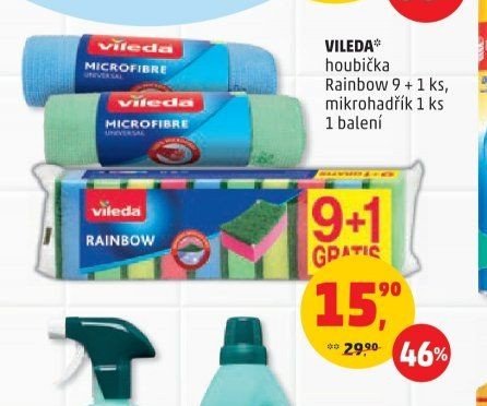 Vileda houbička Rainbow