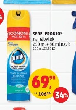 Sprej Pronto na nábytek