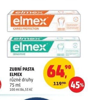 Zubní pasta Elmex