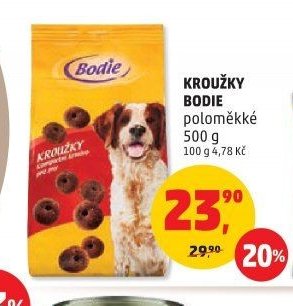 Kroužky Bodie poloměkké 500 g
