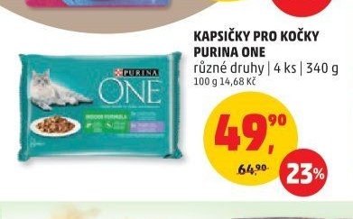 Kapsičky pro kočky Purina One různé druhy