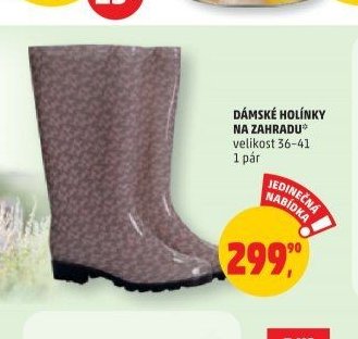 Dámské holínky na zahradu