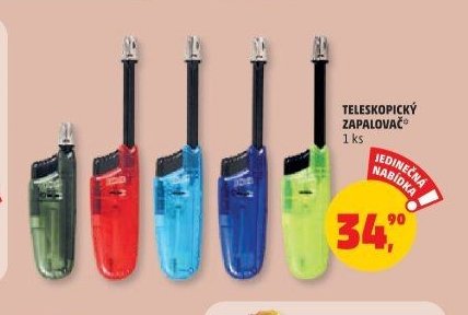 Teleskopický zapalovač