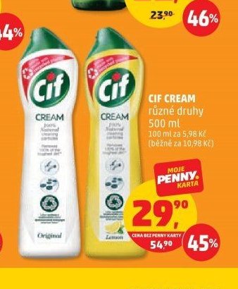 CIF CREAM různé druhy