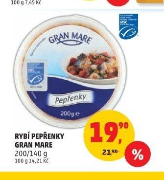 Rybí pepřenky Gran Mare