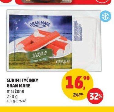 Surimi tyčinky Gran Mare