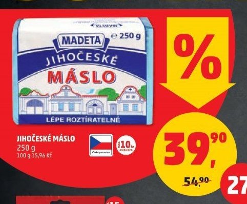 JIHOČESKÉ MÁSLO 250 g