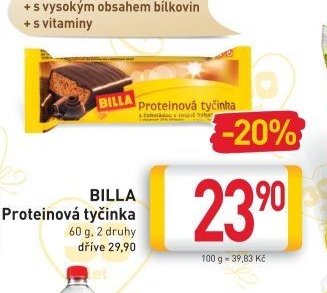 BILLA Proteinová tyčinka