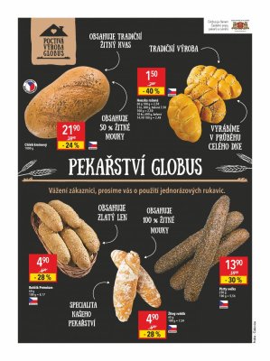 akční leták Globus 9.9.2021-15.9.2021