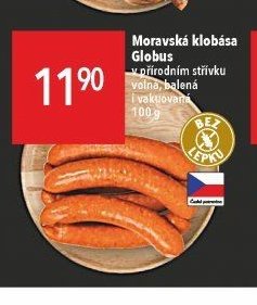 Moravská klobása Globus