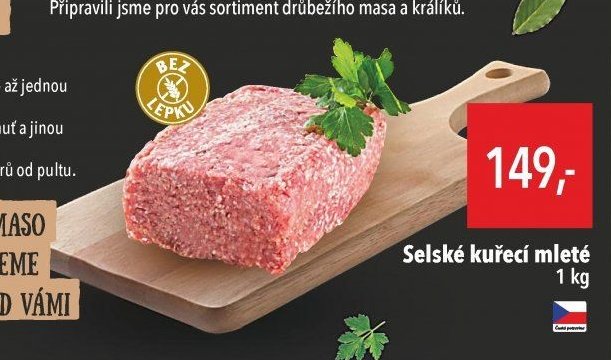 Selské kuřecí mleté