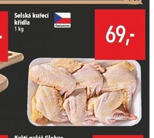 Selská kuřecí křídla