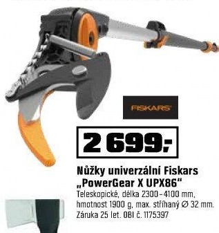 Zahradní nůžky housenice Fiskars