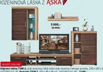 Obývací stěna TOM 2 - ASKO akcniletaky.com