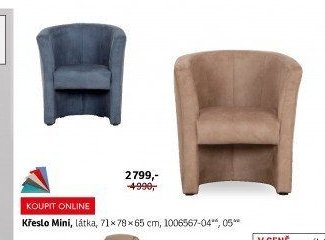 Křeslo Mini - ASKO akcniletaky.com