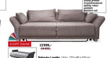 Pohovka Loretto - ASKO akcniletaky.com