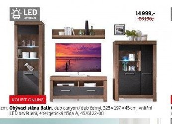 Obývací stěna Balin - ASKO akcniletaky.com