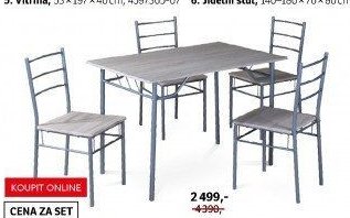 Jídelní set 4+1 - ASKO akcniletaky.com