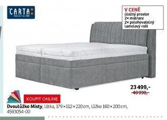 Dvoulůžko Misty - ASKO akcniletaky.com