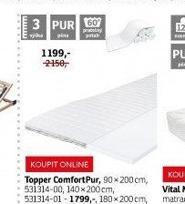 Topper ComfortPur - ASKO akcniletaky.com