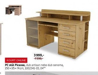 PC stůl Picasso - ASKO akcniletaky.com