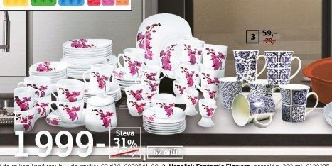 Jídelní servis Kyoto, porcelán, 62 dílů, 0920541-00 - ASKO akcniletaky.com