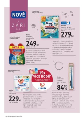 akční leták dm drogerie 9.9.2021-13.10.2021