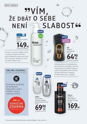 akční leták dm drogerie 9.9.2021-13.10.2021
