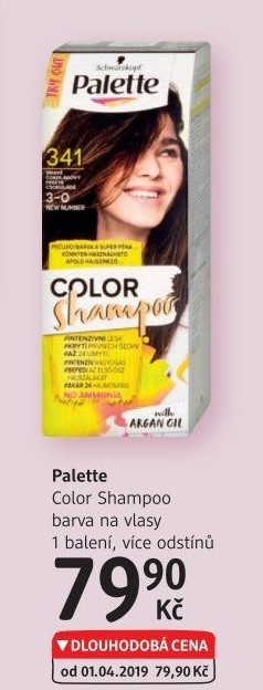 Barva na vlasy Color Shampoo Palette Schwarzkopf