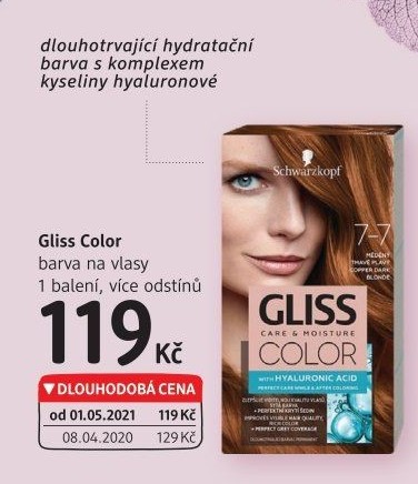 Barva na vlasy Gliss Color Schwarzkopf