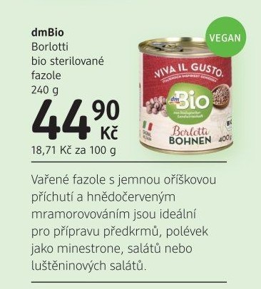 Fazole sterilované Viva il Gusto dm Bio