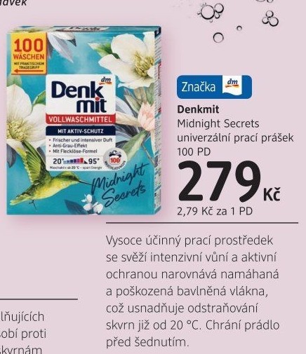 Prací prášek Denkmit