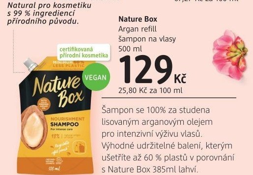 Šampon Nature box - náplň