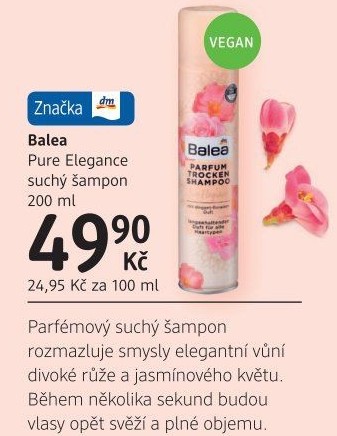 Šampon suchý Balea