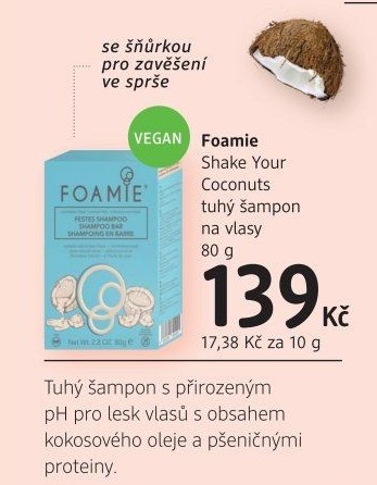 Šampon tuhý Foamie