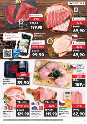 akční leták Kaufland 15.9.2021-21.9.2021